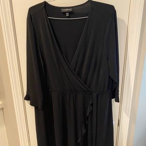 Beautiful Lane Bryant Faux Wrap Dress